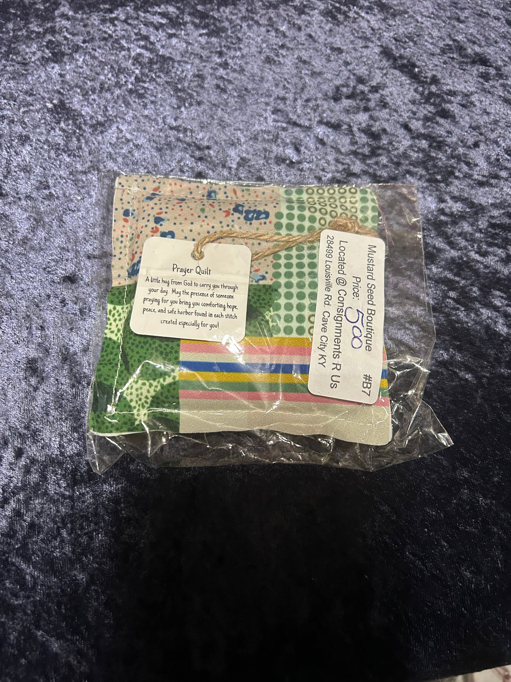 Pocket Prayer Quilt